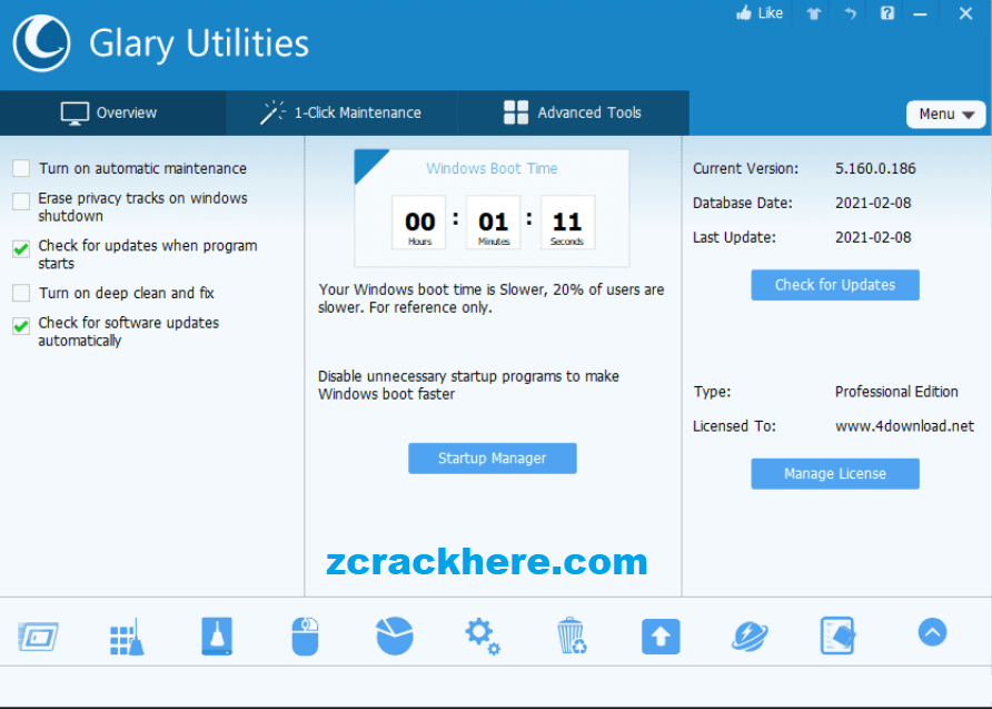 Glary Utilities Pro Crack